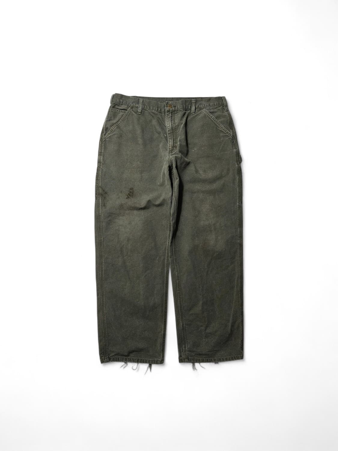 칼하트 싱글니 카펜터 워크팬츠 모스그린 38 상품이미지1