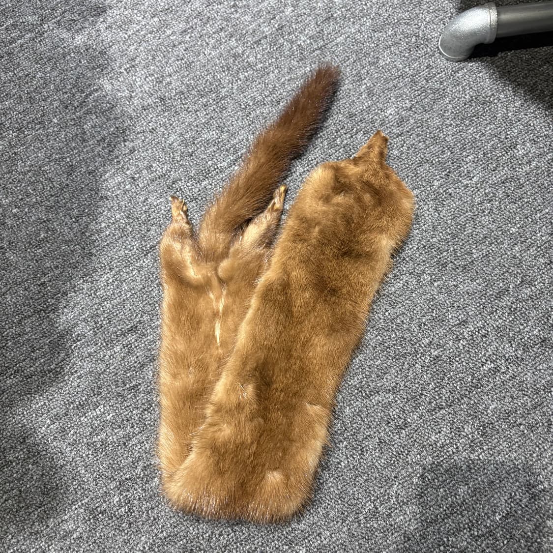 빈티지 족제비 모피 가죽 목도리 상품이미지1