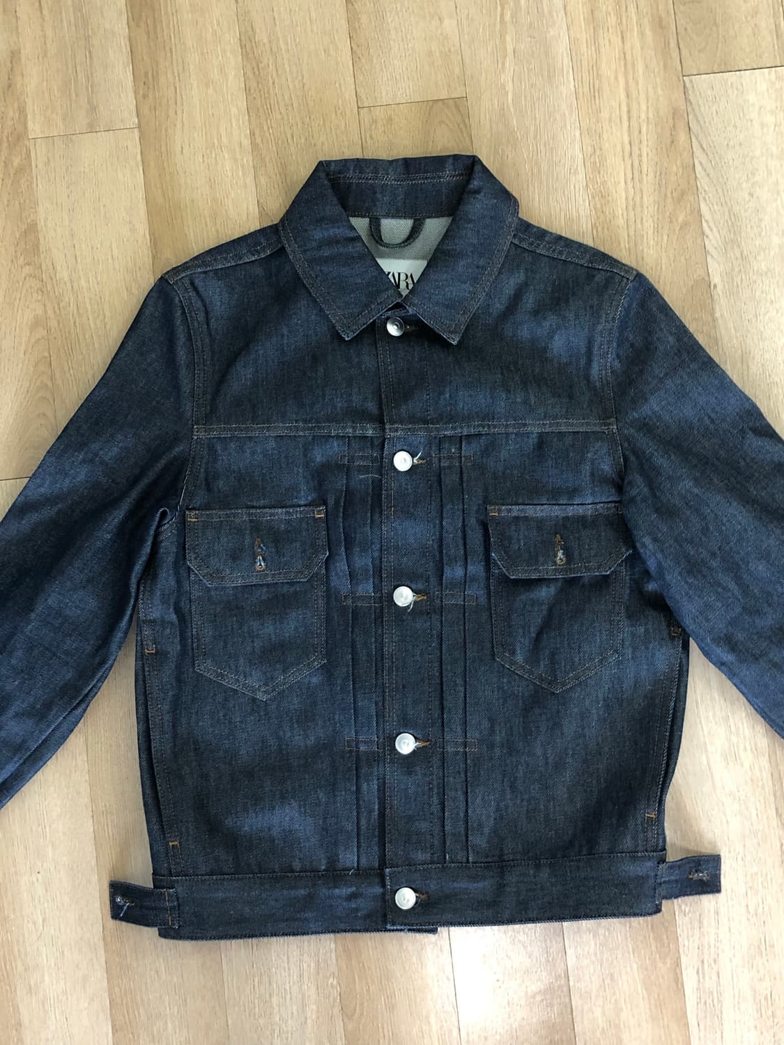 자라 생지데님 자켓 상품이미지1