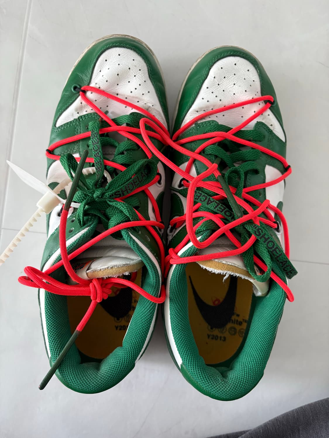 오프화이트 덩크 그린 상품이미지3