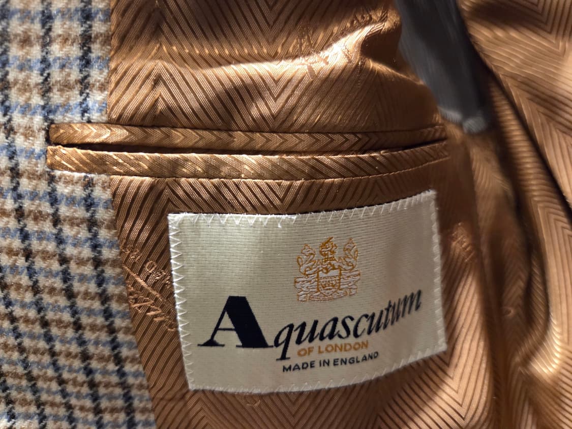 아쿠아스큐텀 캐시미어자켓 상품이미지7