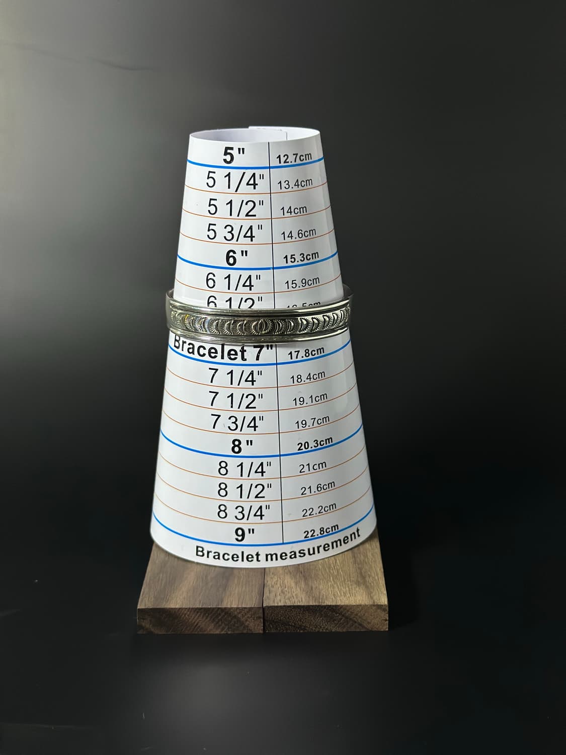 네이티브 아메리칸] Keith james 스털링 실버 커프 17.5cm 상품이미지5