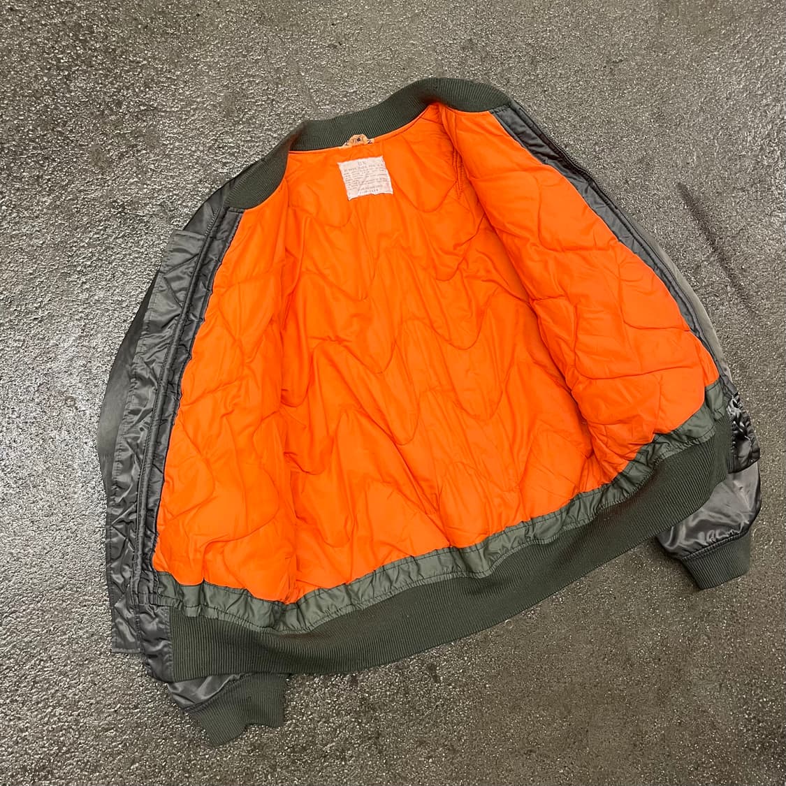 90s 휴스턴 ma-1 플라이트 자켓 (105) 상품이미지6