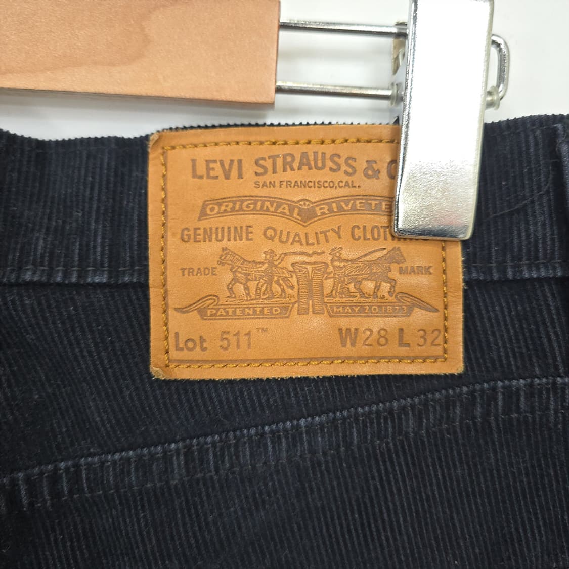 리바이스 LEVIS PREMIUM 511 코듀로이 팬츠 W28 L32 상품이미지5