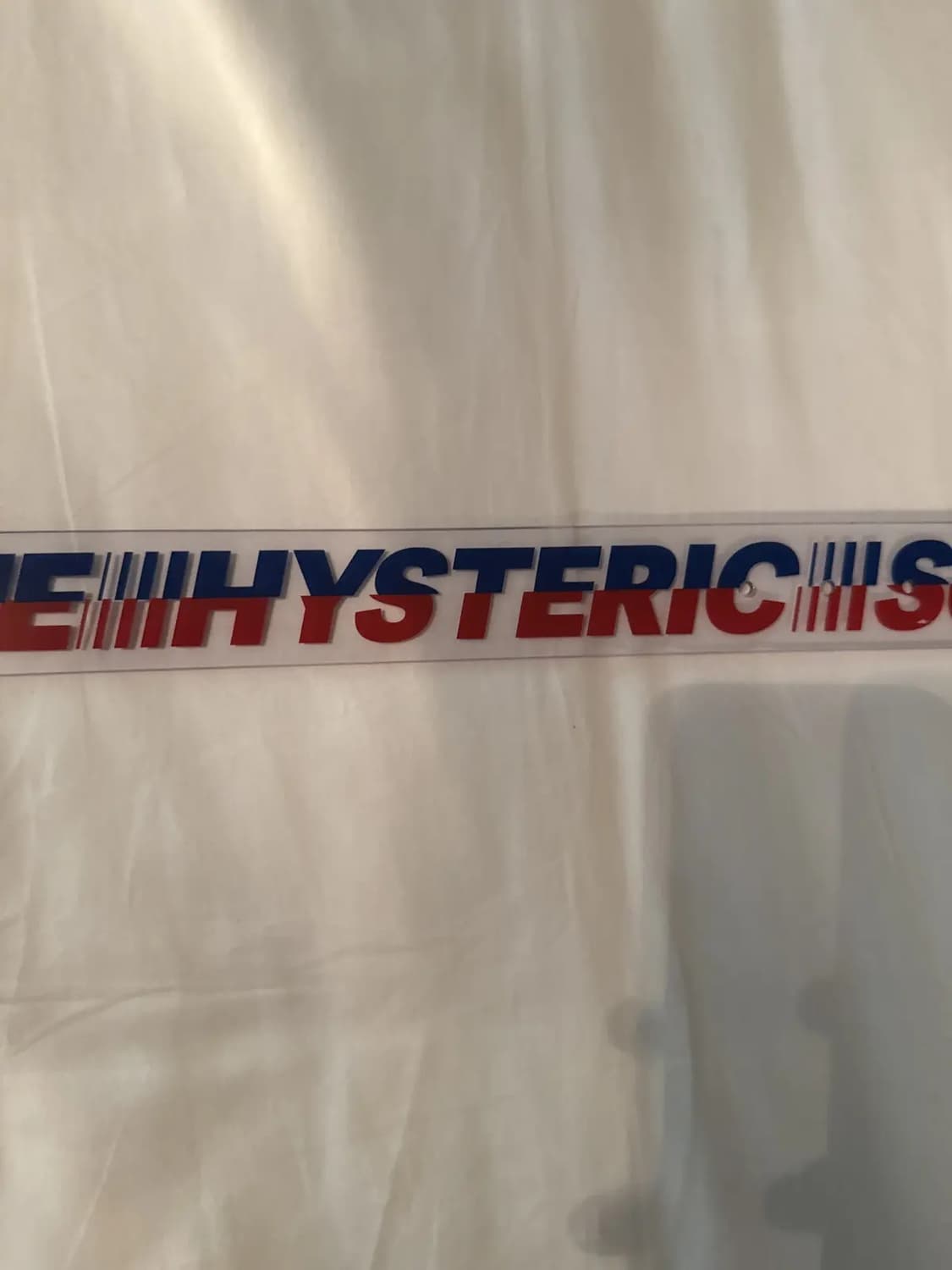 슈프림 x 히스테릭 글래머 바이닐 벨트 클리어 상품이미지3