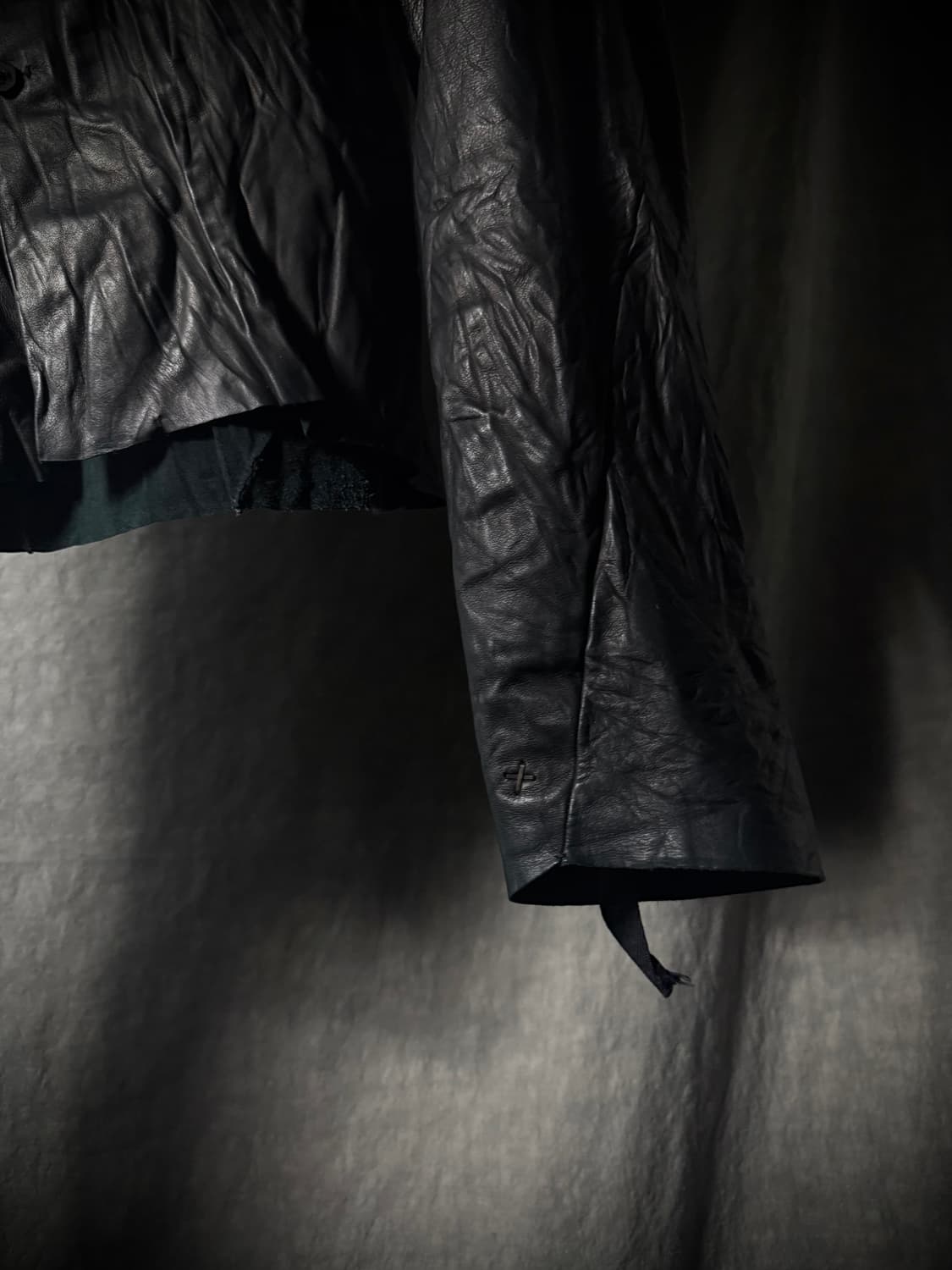 m.a+ Lamb Leather Wrinkle Shirt Jacket 상품이미지7
