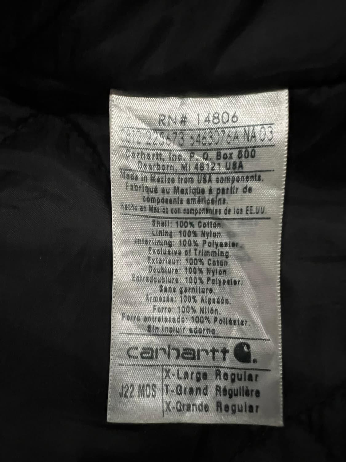 (XL) 칼하트 덕 디트로이트 자켓 J22 MOS 모스그린 상품이미지5