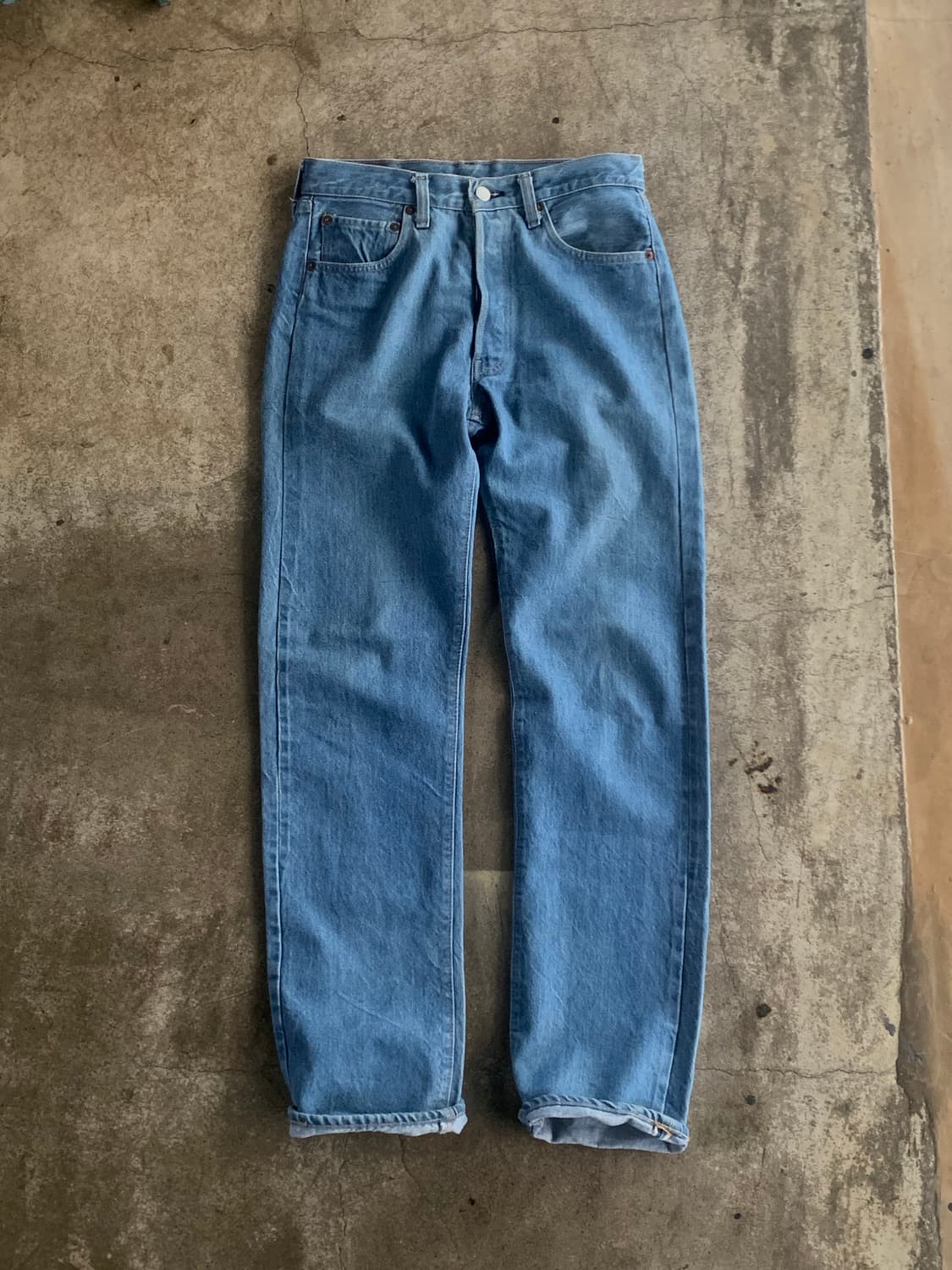 70s 리바이스 501 데님팬츠 66후기 상품이미지1