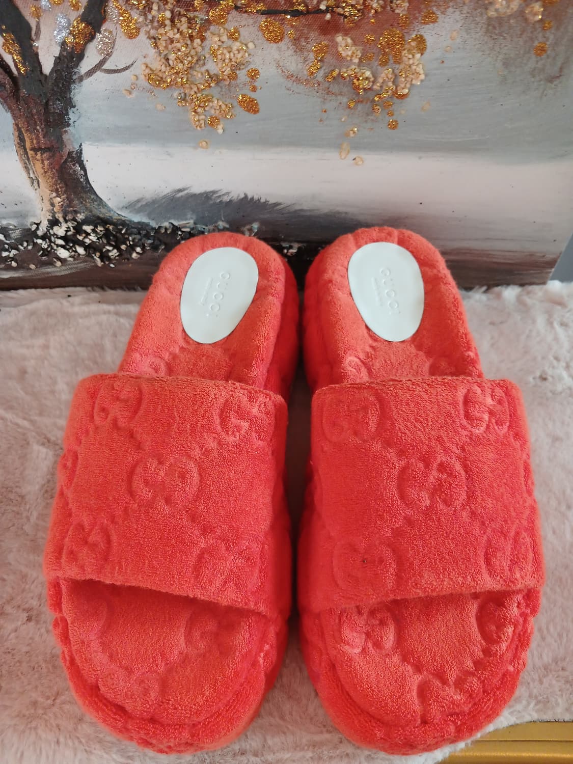 정품 구찌 여성 슬리퍼 37 사이즈 상품이미지1