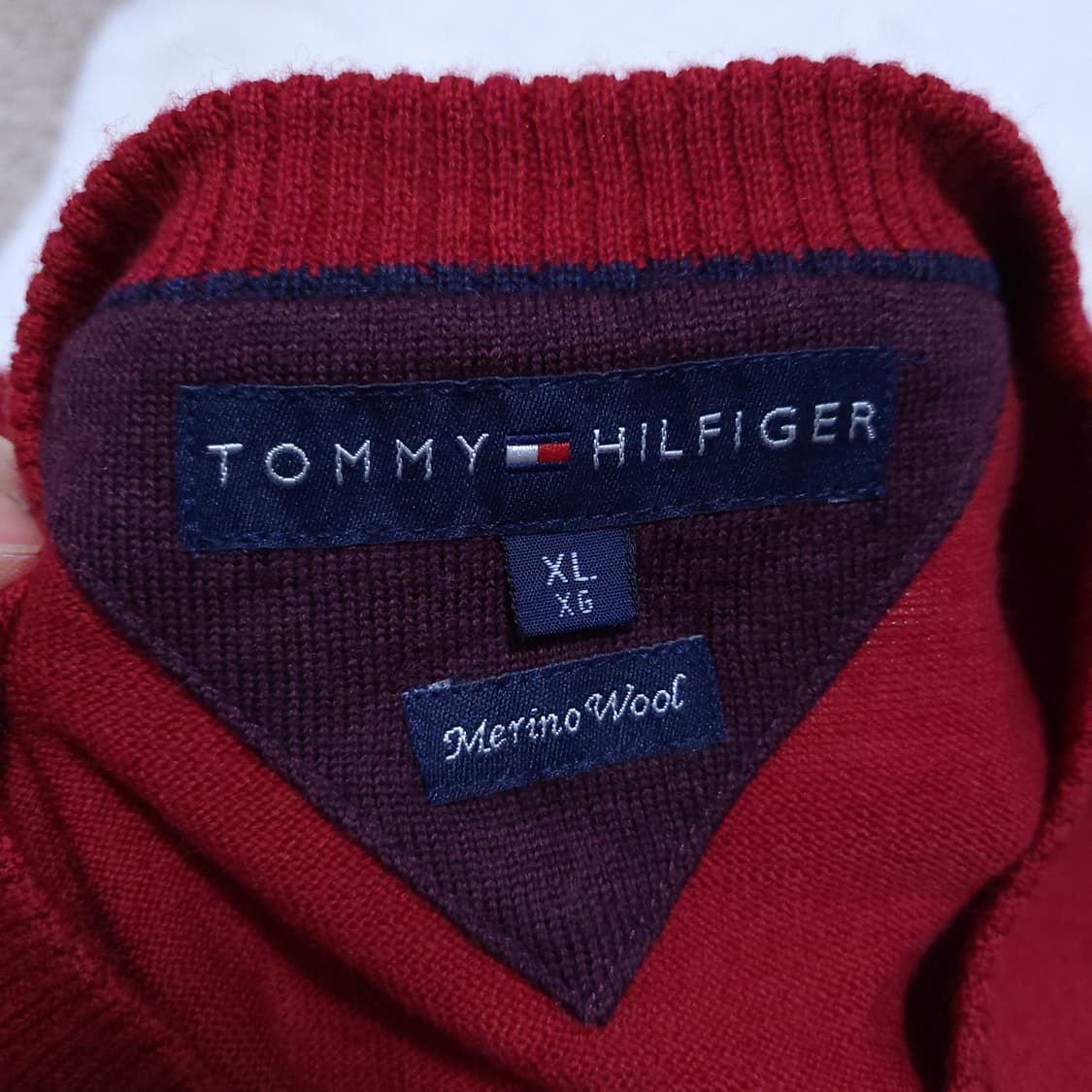 타미힐피거 남성 니트긴팔 XL 0307 상품이미지6
