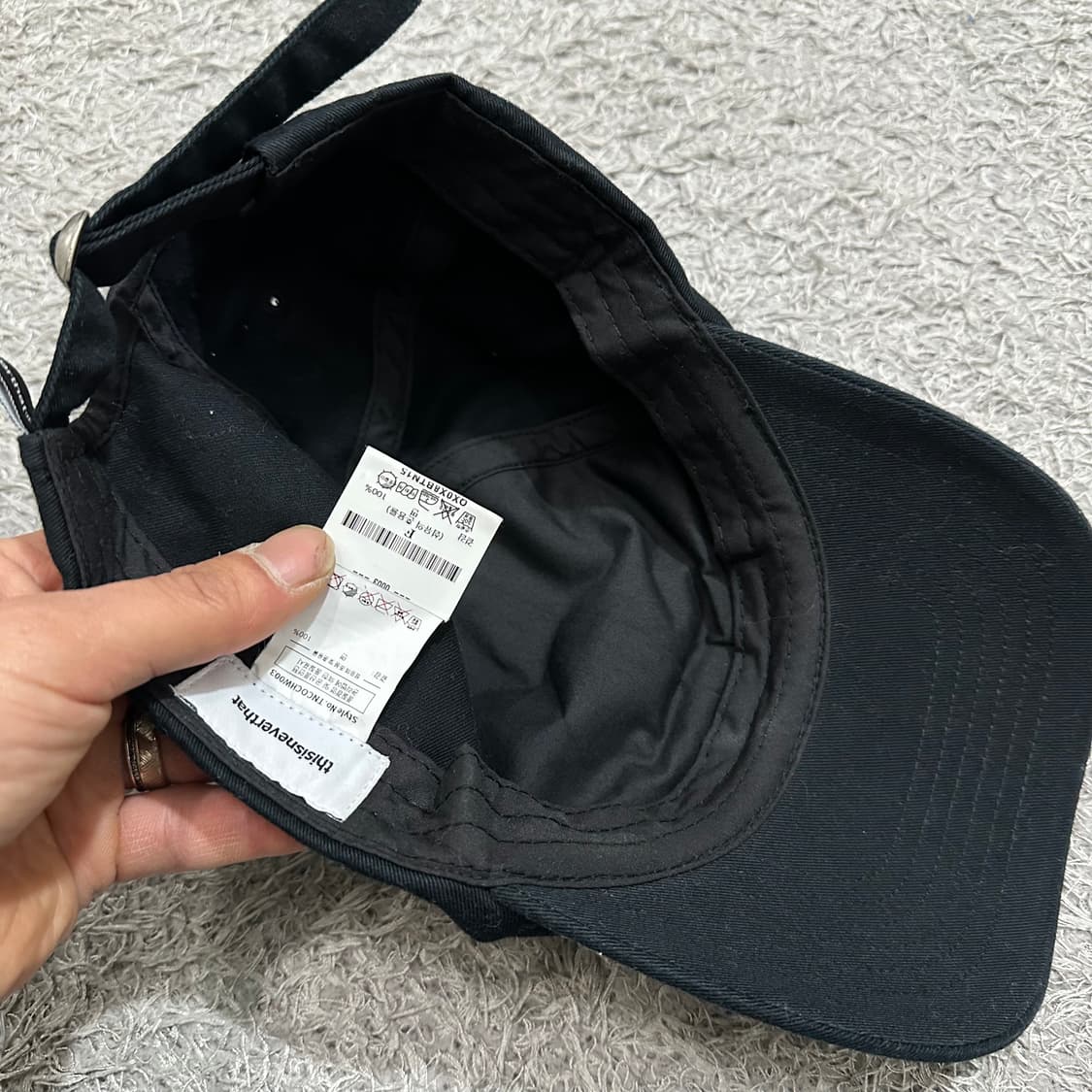 디스이즈네버댓 볼캡 상품이미지5