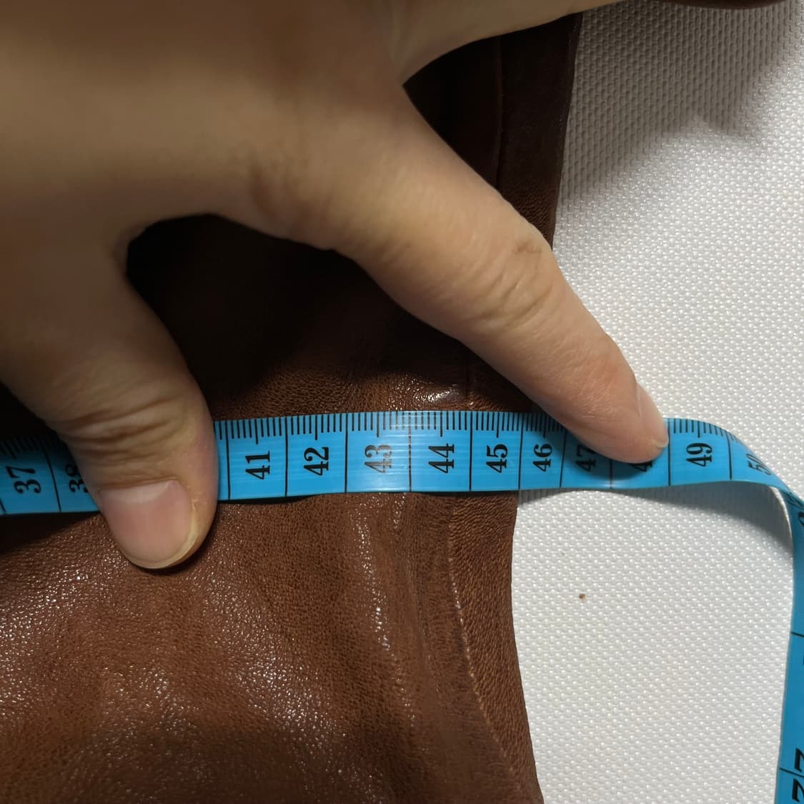 로렌 랄프로렌 브라운 가죽 자켓 2사이즈 상품이미지8