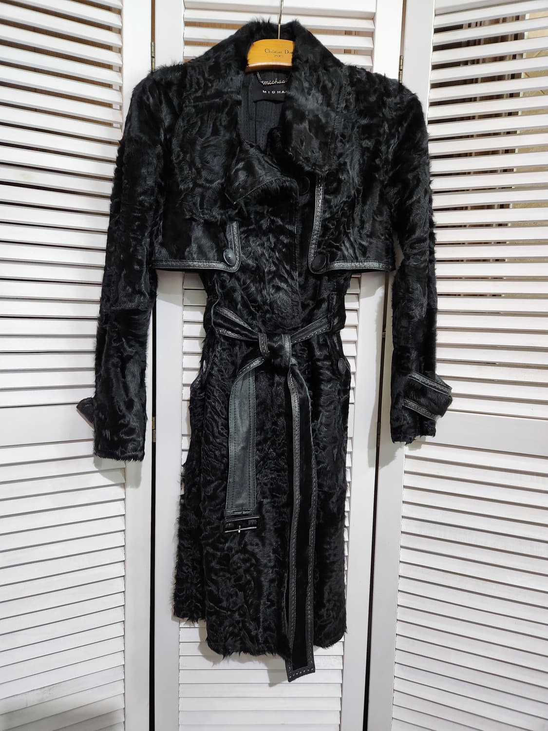 미샤 양털 양가죽 코트M 상품이미지1