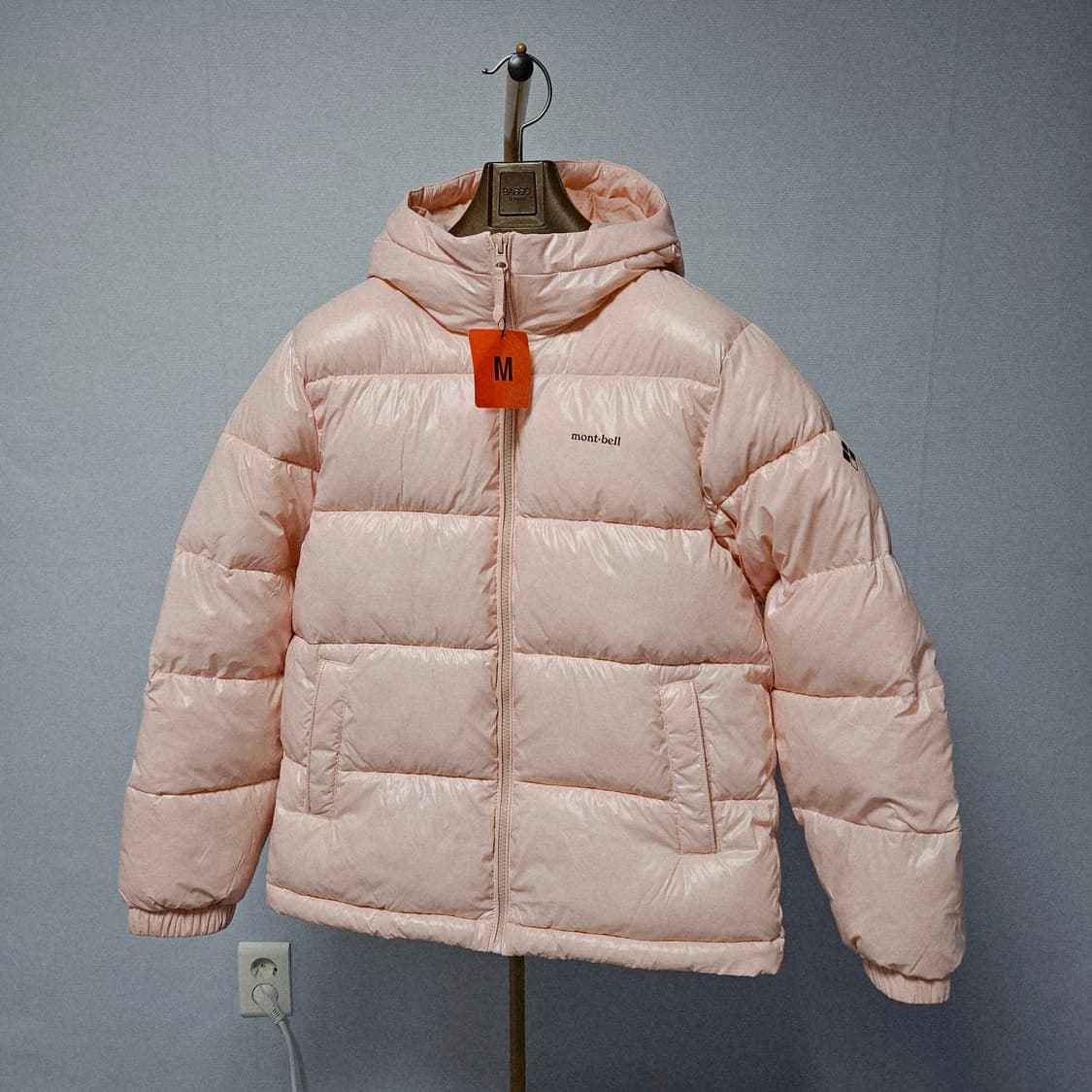 새상품 95 ) 몽벨 여성 핑크 패딩 상품이미지4