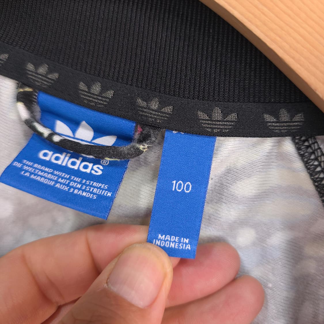 아디다스 Adidas 버터플라이 집업 재킷 트랙탑 100 상품이미지7