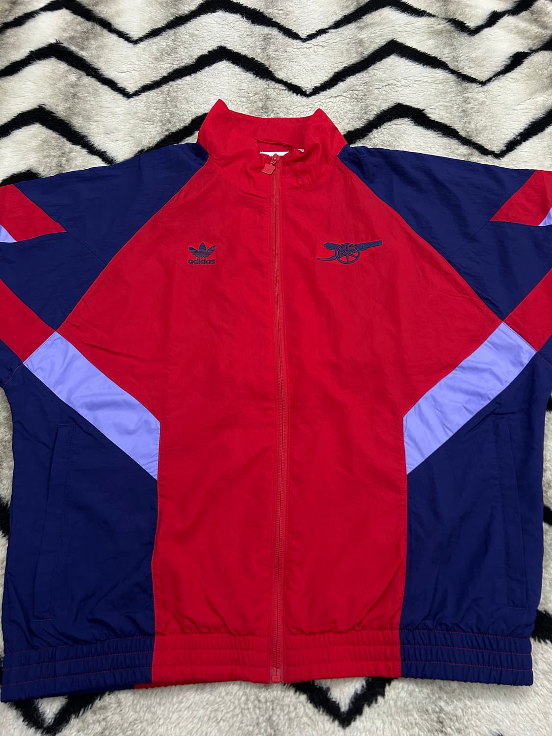 [실측M]아디다스 아스날 OG 오버핏 바람막이 상품이미지3