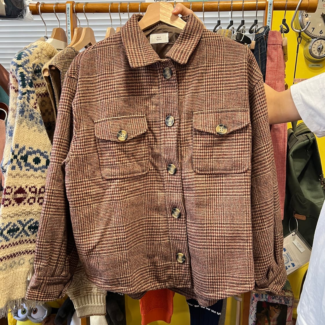 [Japanese Vintage] 울 셔츠jk 상품이미지1