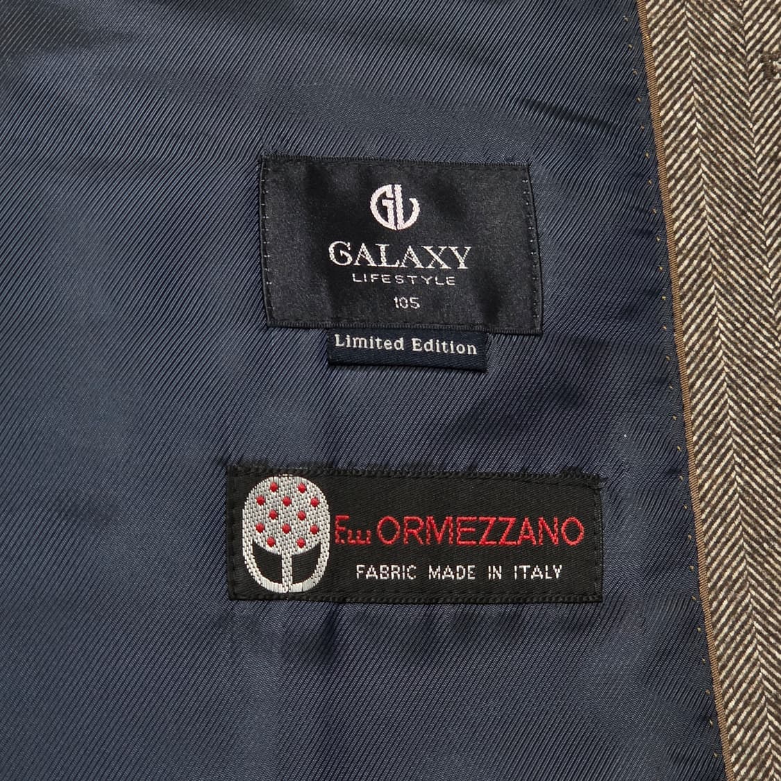 GALAXY (fabric ORMEZZANO) 갤럭시 빈티지 정장 조끼 상품이미지4