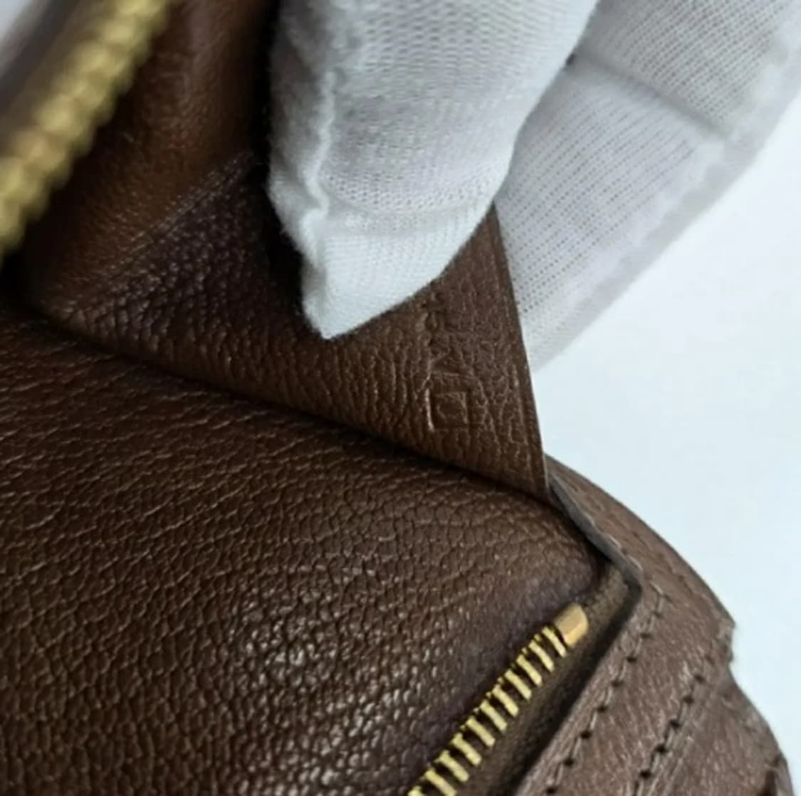 에르메스 베안 엘리게이터 골드버클 브라운 장지갑 상품이미지6