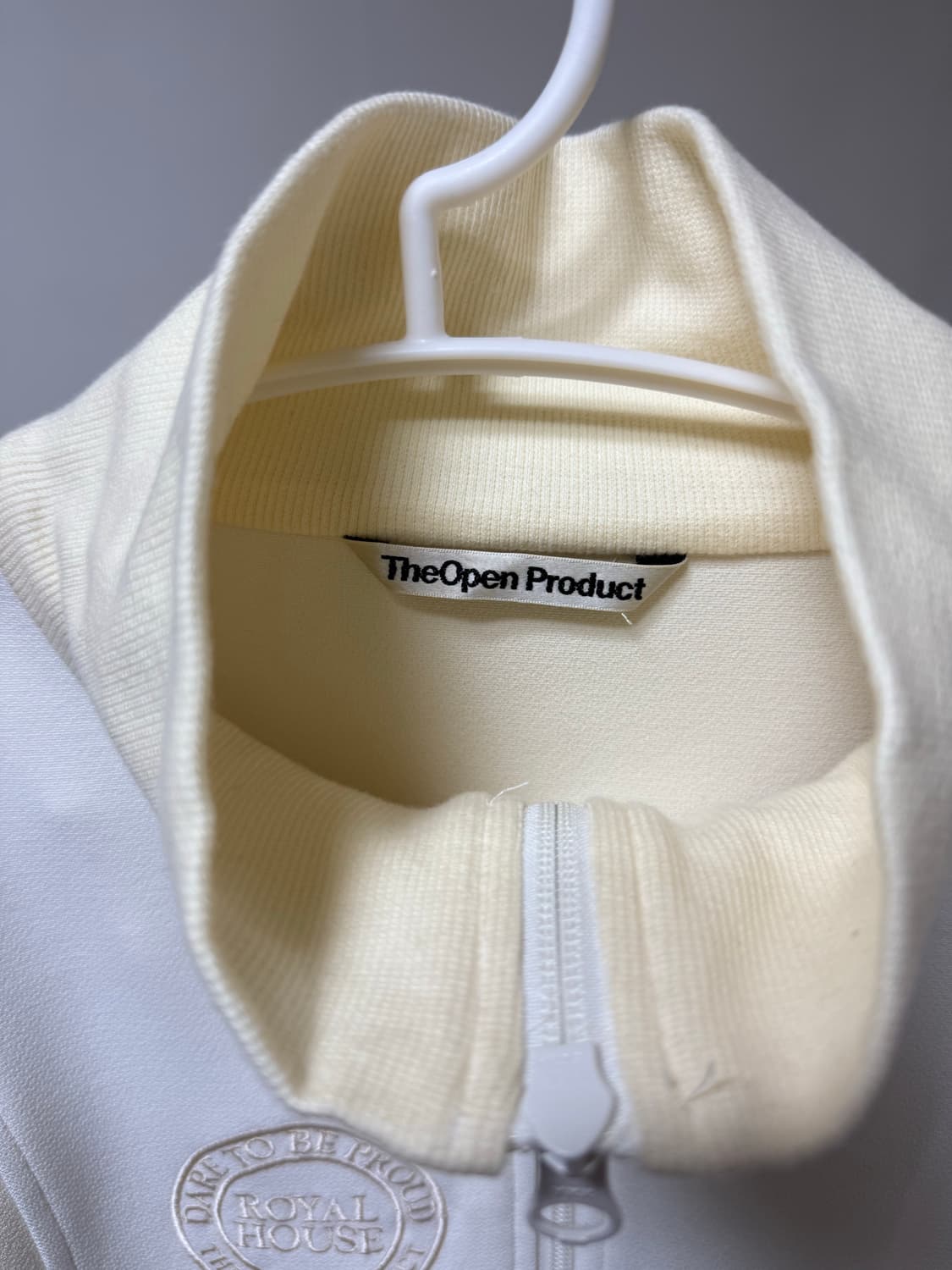 OPEN YY (구더오픈) 아이보리 트랙 자켓 상품이미지6