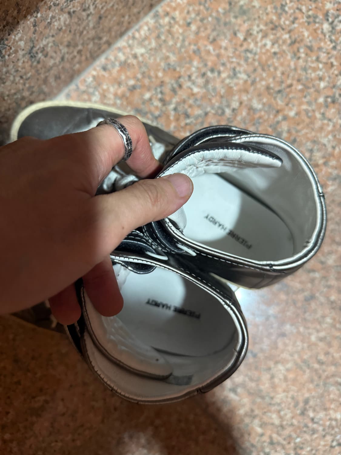 피에르하디 실버 하이탑 상품이미지5