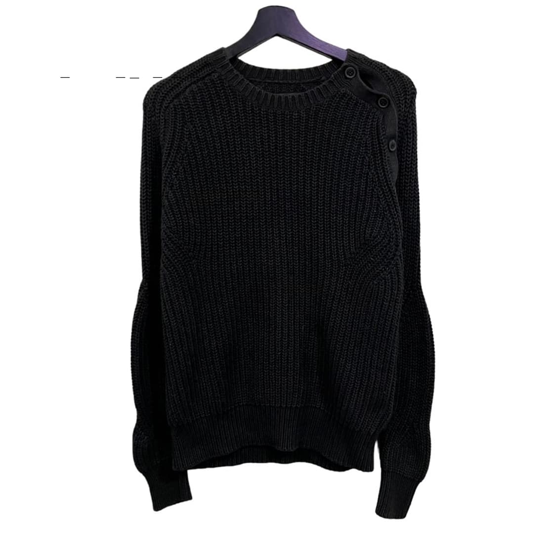 올세인츠 숄버튼 니트 상품이미지2