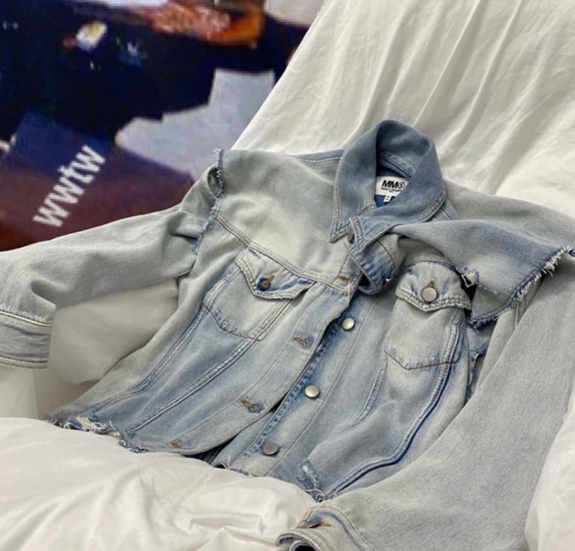 SS17 Maison Margiela 6 two-way 데님 자켓 상품이미지1