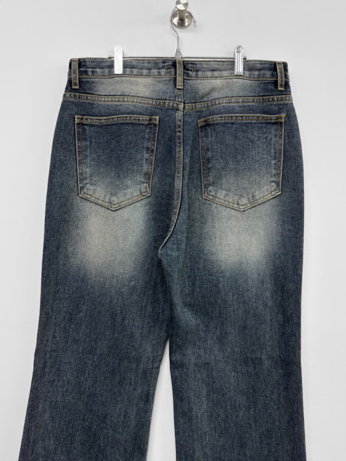 와이드 부츠컷 데님 팬츠 상품이미지6