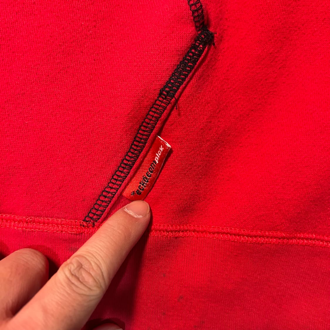 [2XL] 에코 언리미티드 오버핏 레드 후드집업 상품이미지6