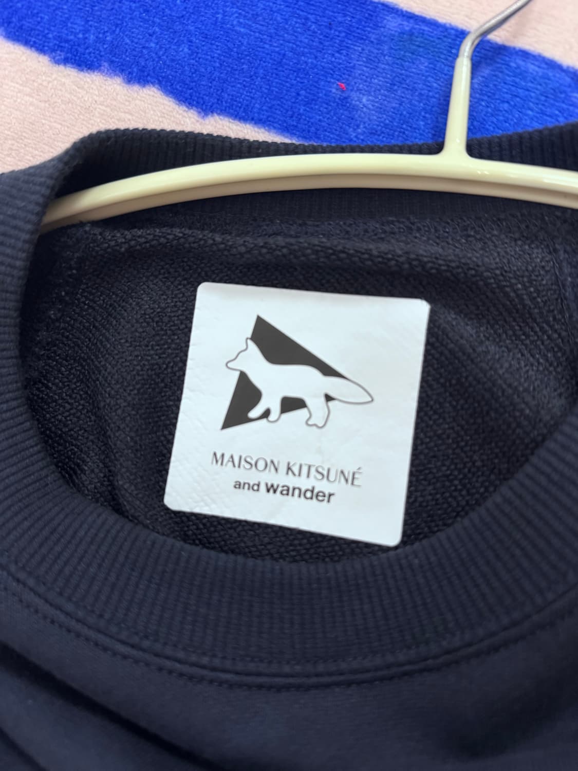 앤드원더 메종키츠네 맨투맨 상품이미지4