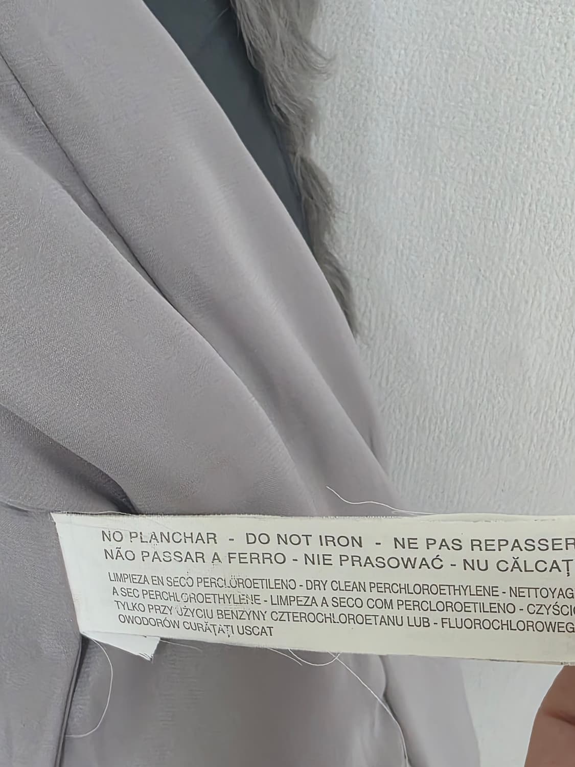 자라 ZARA WOMAN 100% 새끼양가죽 롱 퍼코트 (M사이즈) 상품이미지6