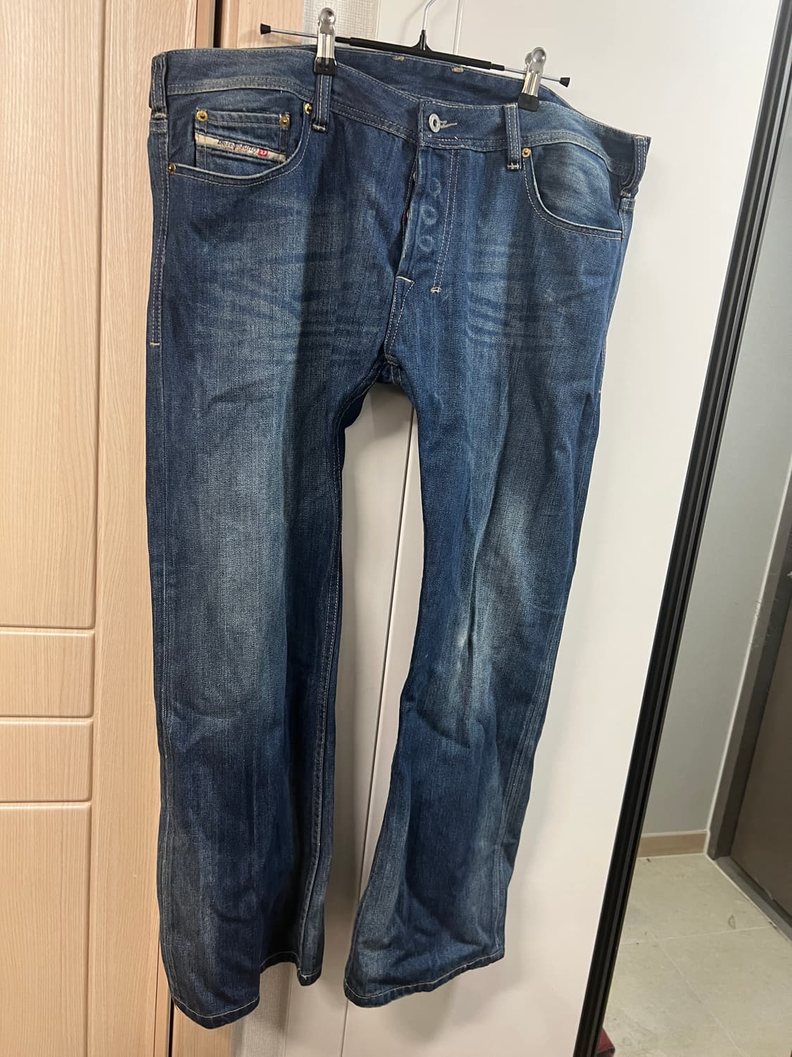 [42인치] 디젤 Diesel zatiny 워싱 데님 팬츠 상품이미지1