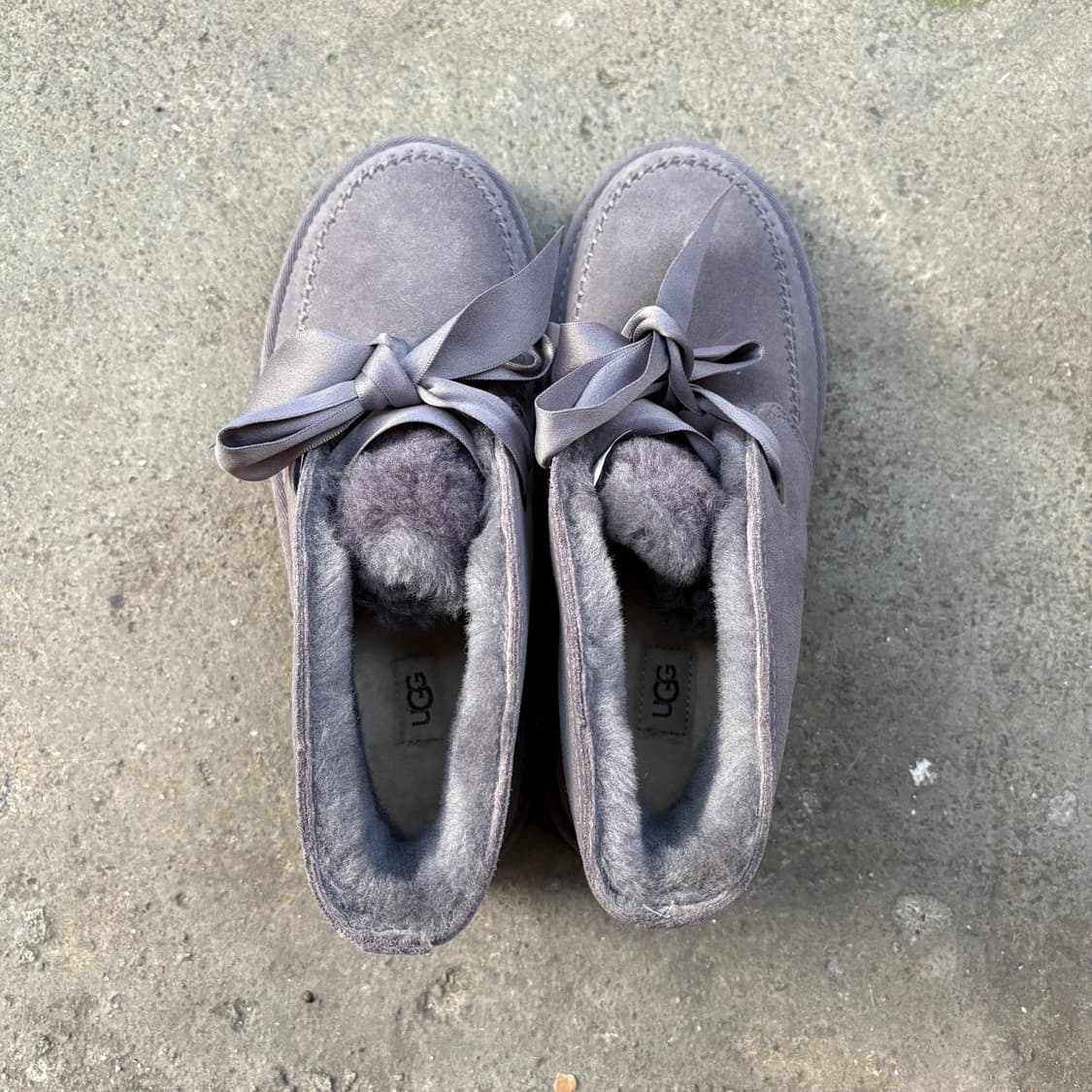 Ugg 어그 리본 스웨이드 부츠 (240) 상품이미지3