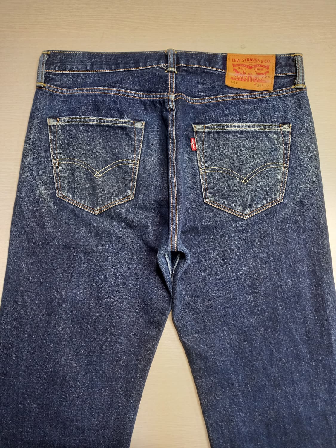 34 리바이스501 Turkey 울12% 일자진 진청 34-597 상품이미지4