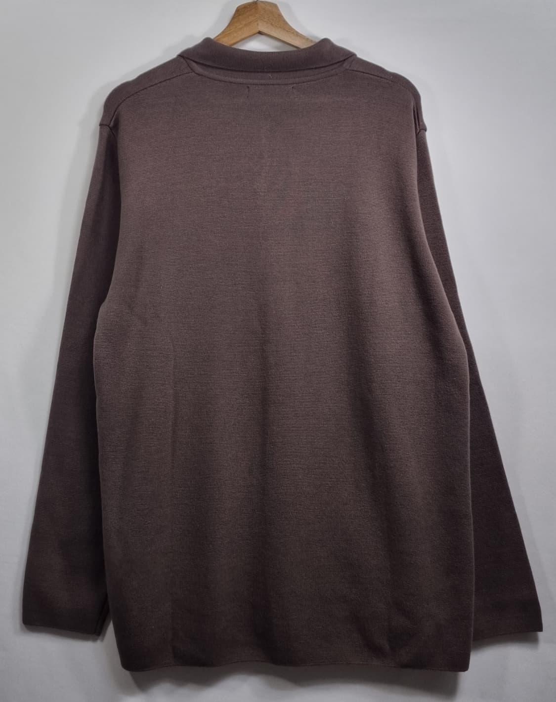 M ) 벨리에 브라운 모달/코튼 PK 니트 가디건 상품이미지2