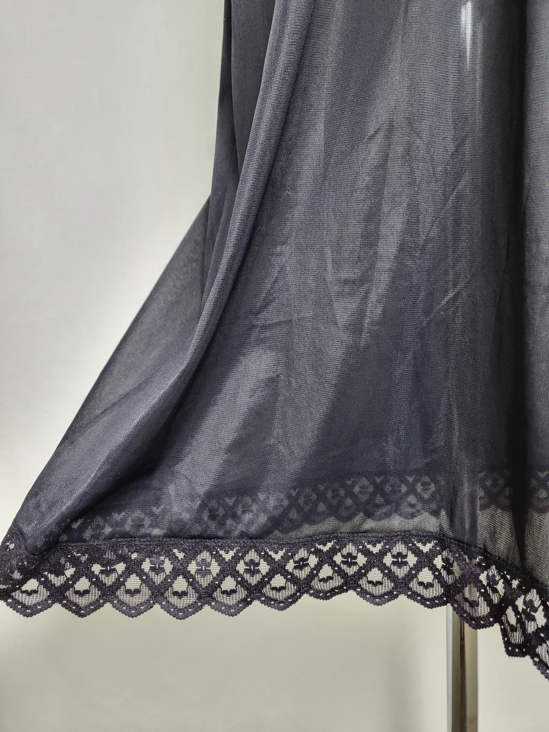 빈티지 블랙 플로럴 슬립 원피스 상품이미지4