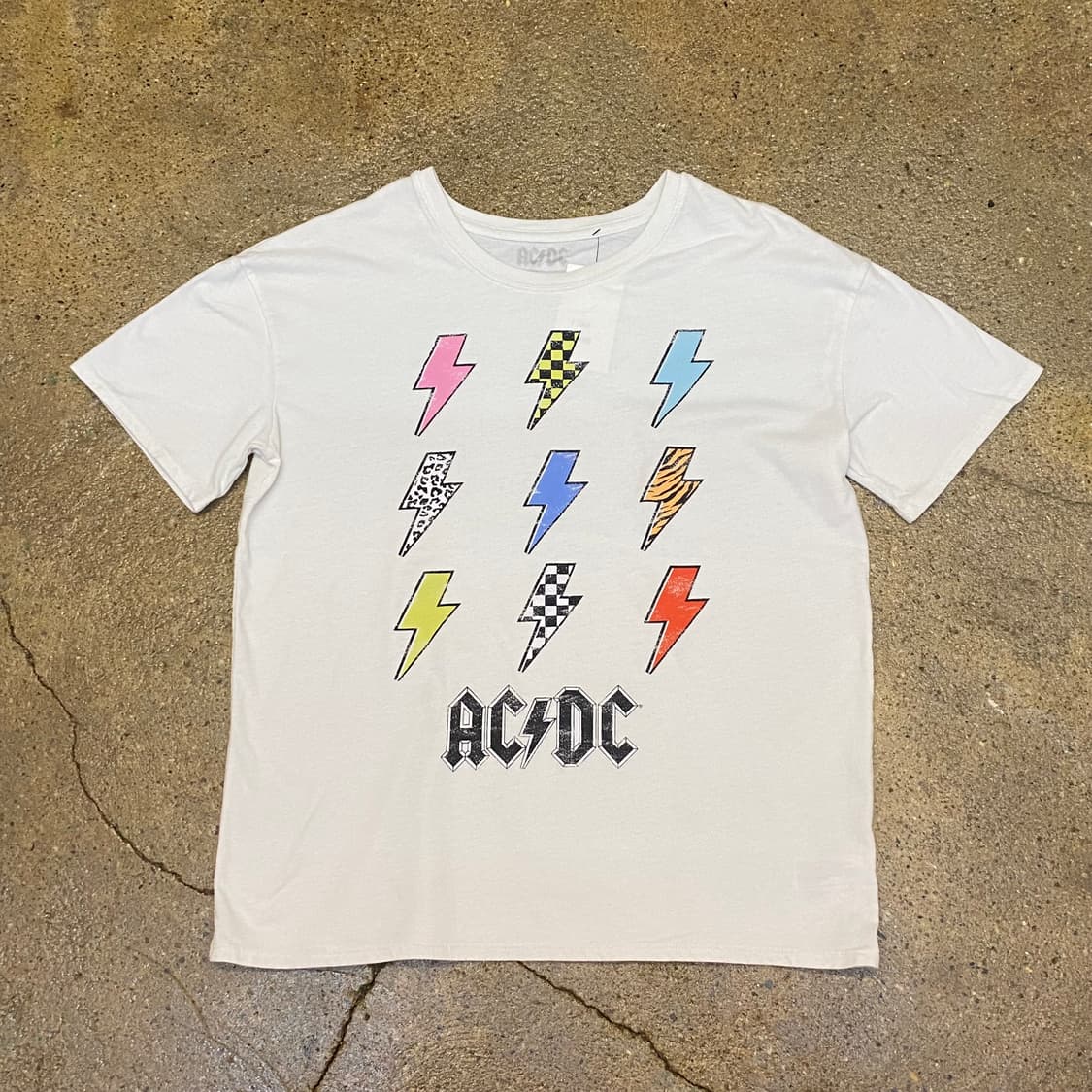미국 빈티지 ACDC 공식 굿즈 반팔티 락티셔츠 상품이미지2