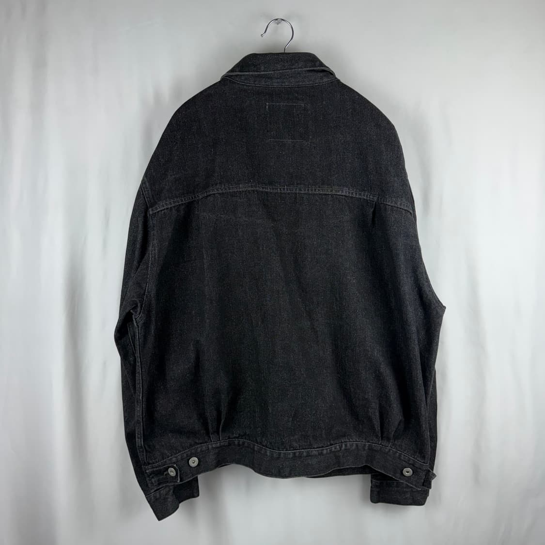 XL) 에스피오나지 릴렉스 흑청 데님 자켓 상품이미지6