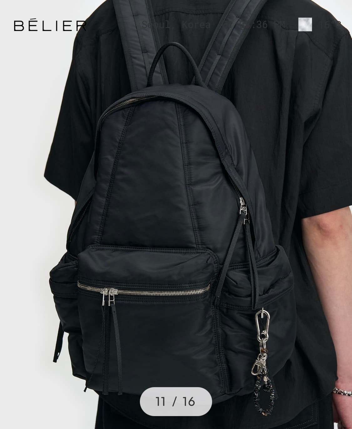 벨리에 오퍼레이션 백팩 상품이미지2