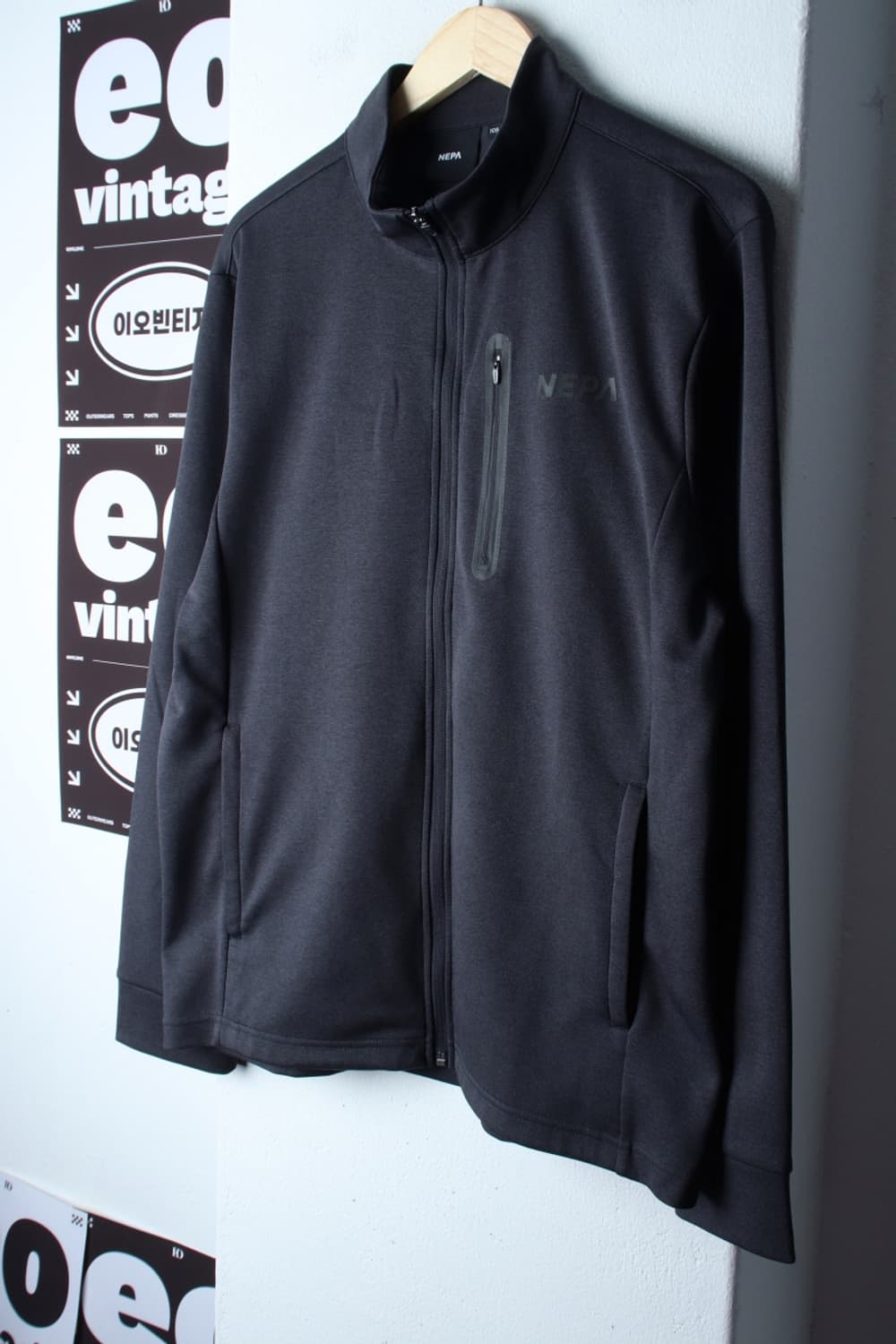 (XL-2XL) 네파 집업 바람막이 점퍼자켓 트랙탑 져지-H33075 상품이미지1
