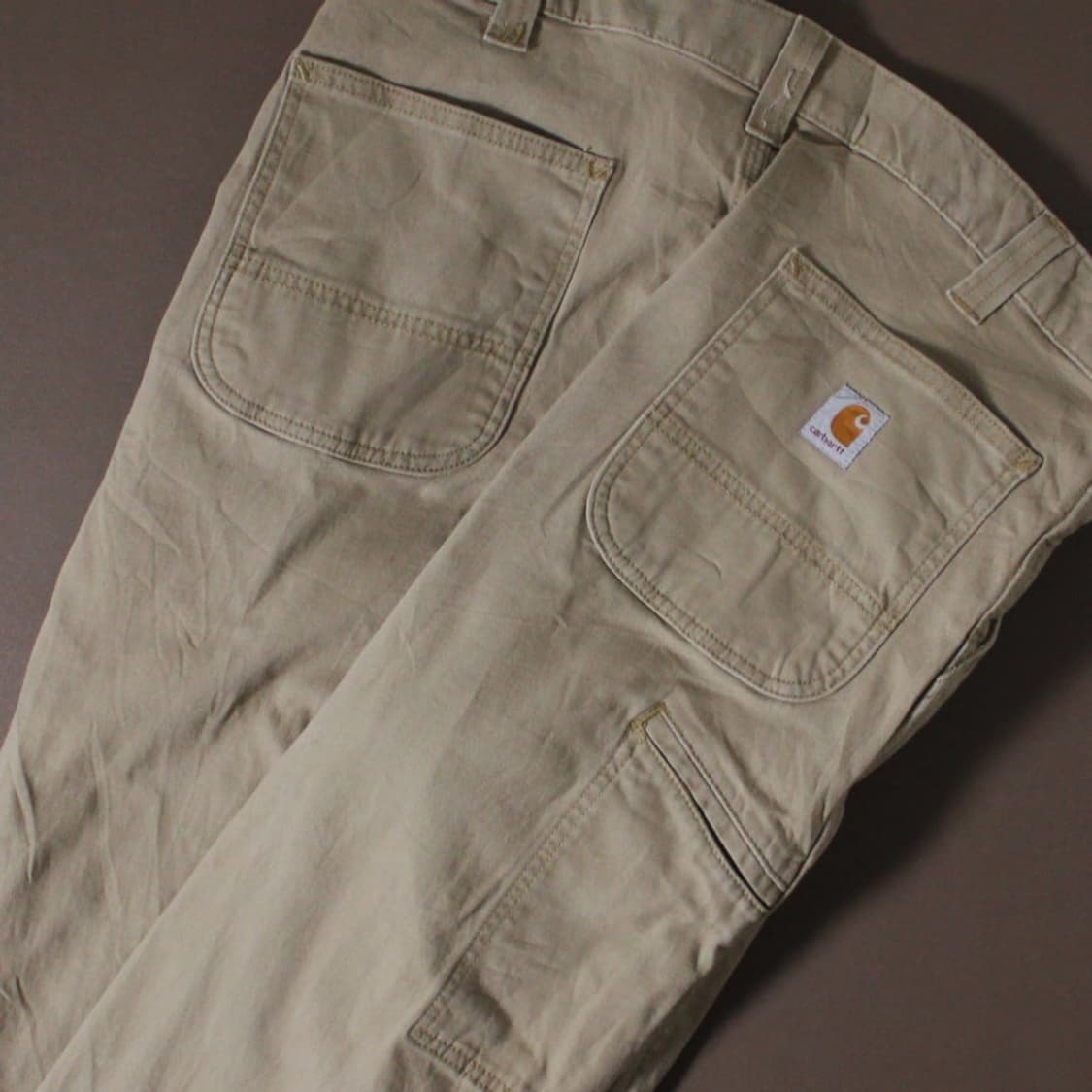 Carhartt 칼하트 릴렉스드핏 카고 워크 팬츠 베이지 상품이미지3