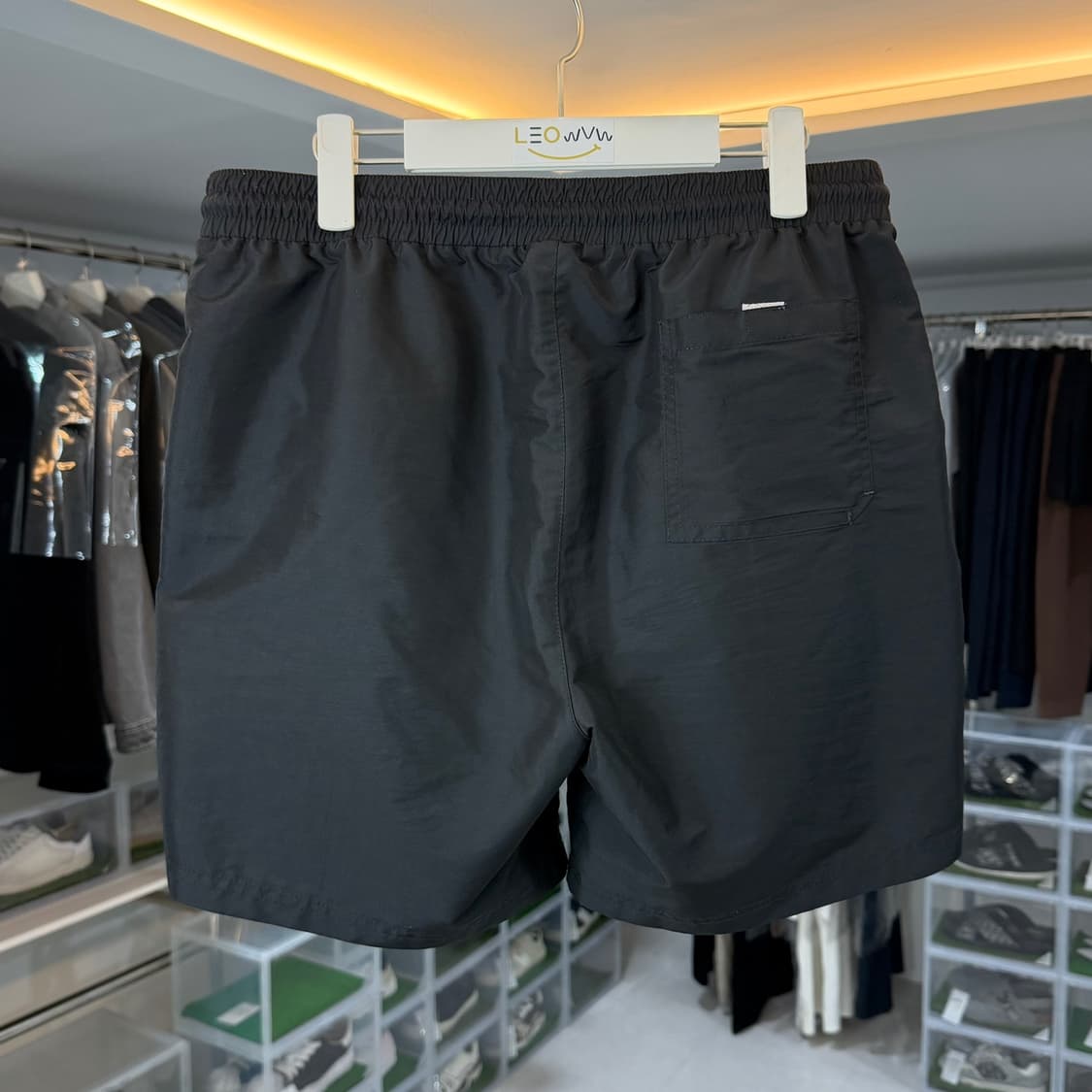 [리오브] 브루넬로 쿠치넬리 자수 로고 스윔 숏팬츠 상품이미지2