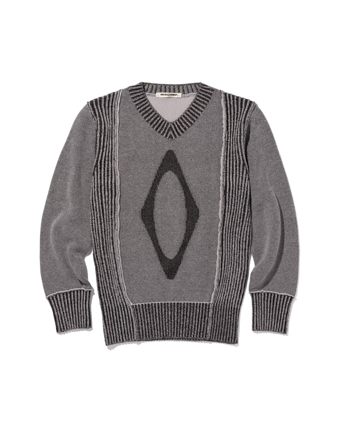 Jacquard knitted sweater  상품이미지1