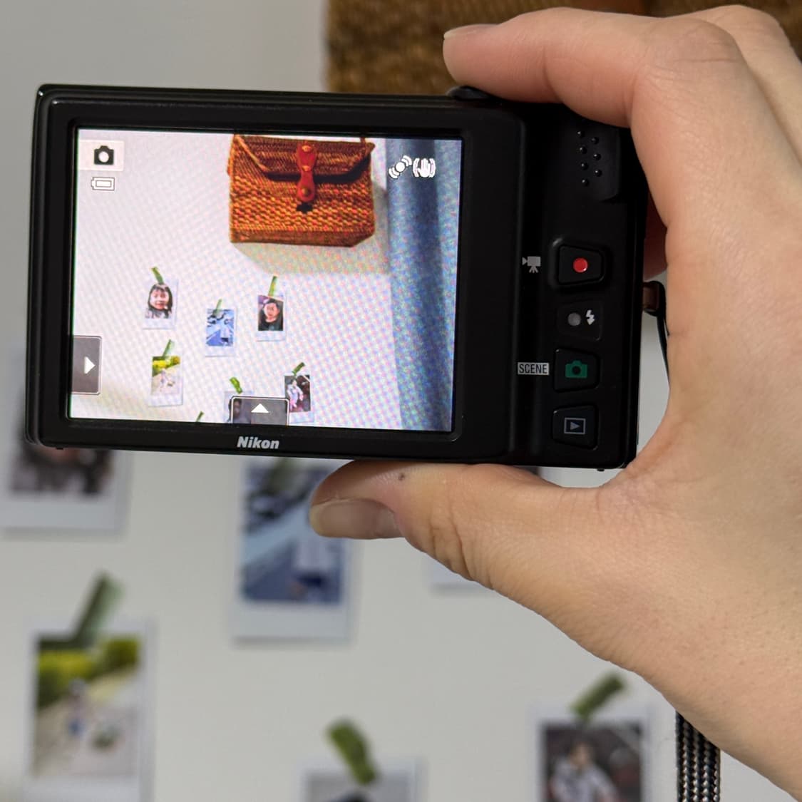 니콘 쿨픽스 S6100 빈티지 디카 디지털카메라 블랙 상품이미지10