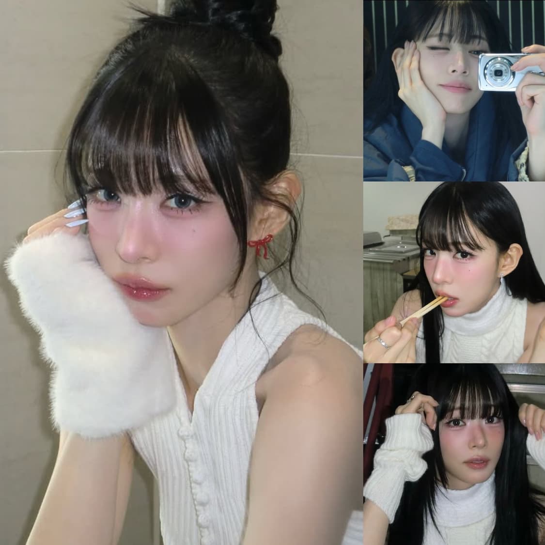 프나 채영 차정원 디카 🎀 카시오 엑슬림 ex-z550 (핑크) 상품이미지3