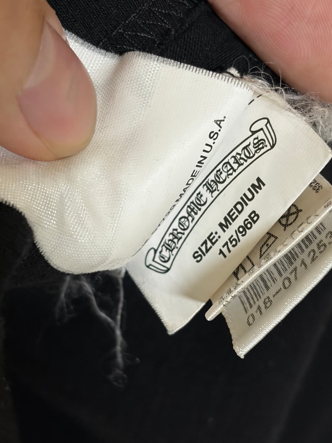 M) 크롬하츠 블락 긴팔 티셔츠 롱슬리브 상품이미지4