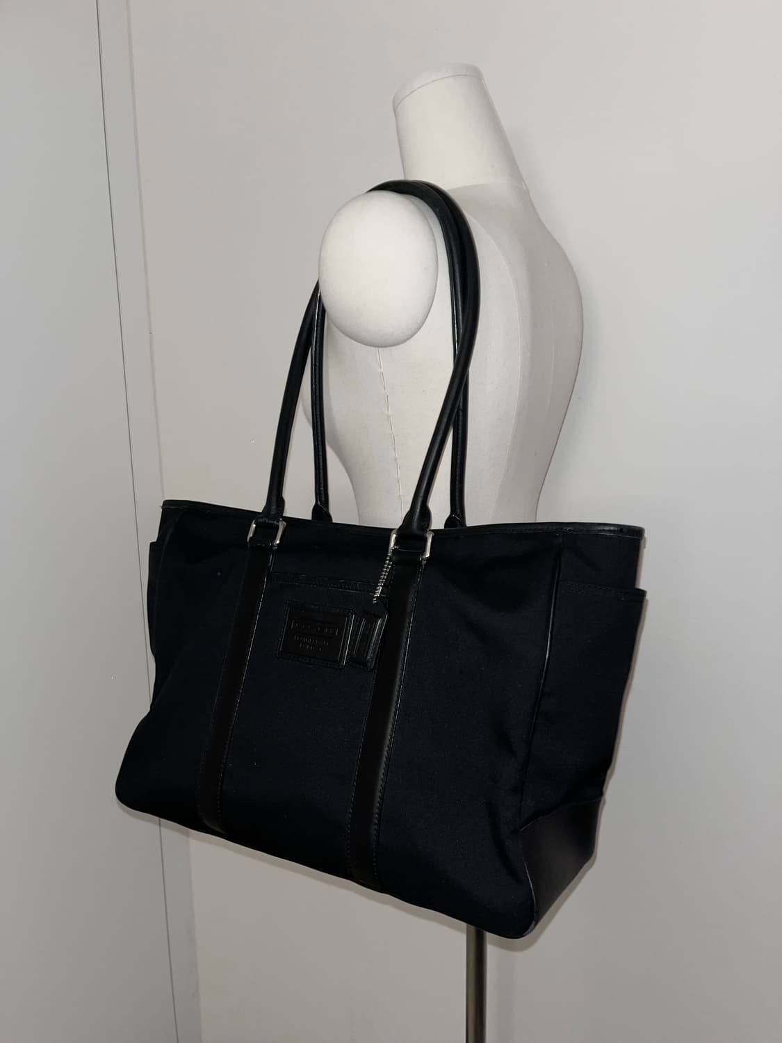 📦 Coach Signature Allblack Shoulder Bag 상품이미지2