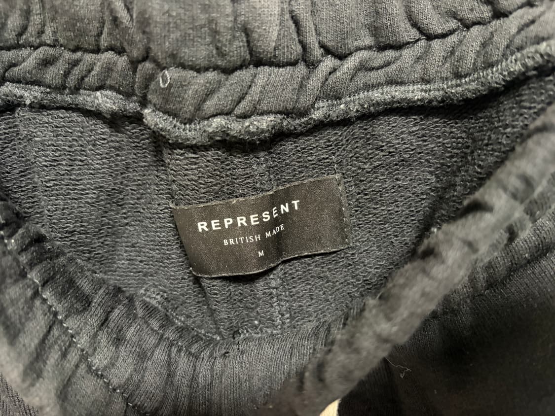 REPRESENT 스웨트 반바지 M 블랙 상품이미지2