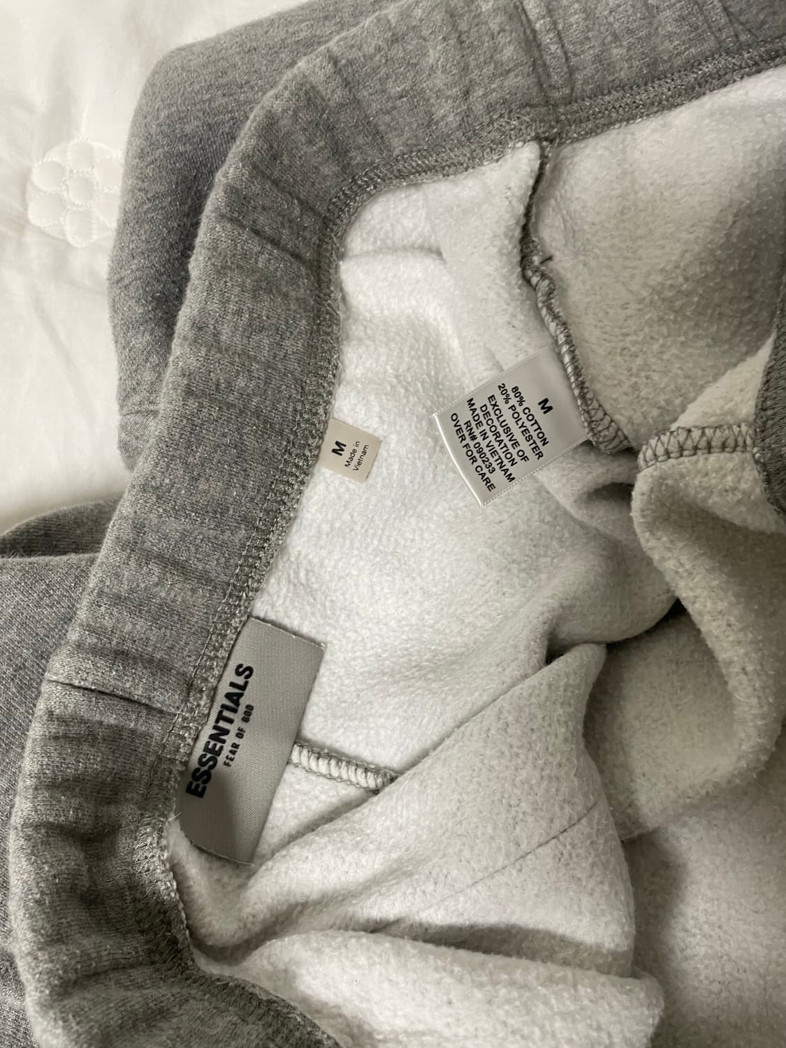 에센셜 피어 오브 갓 스웻 쇼츠 반바지  그레이 M 상품이미지3