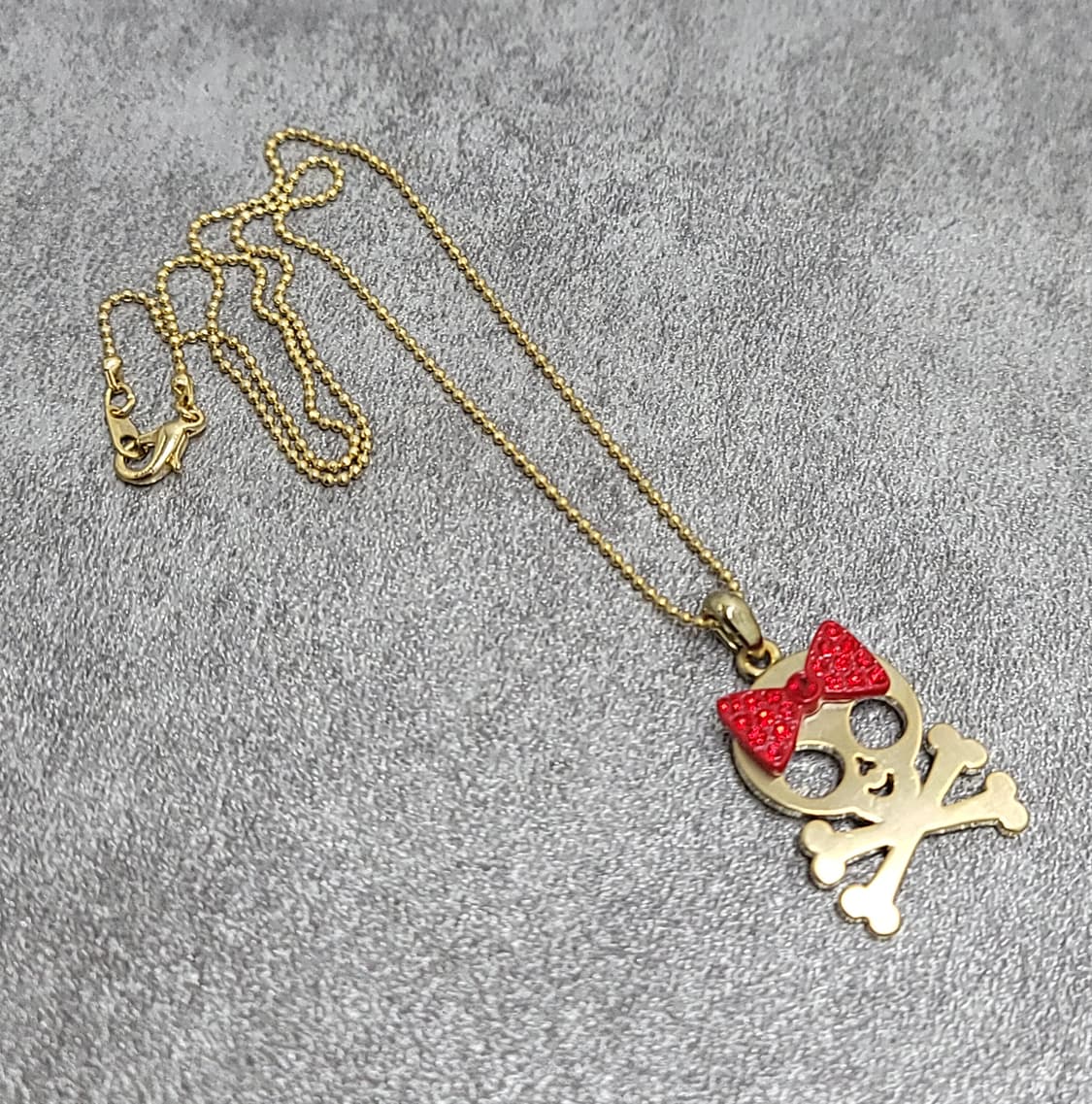 skull earrings necklace set 상품이미지3